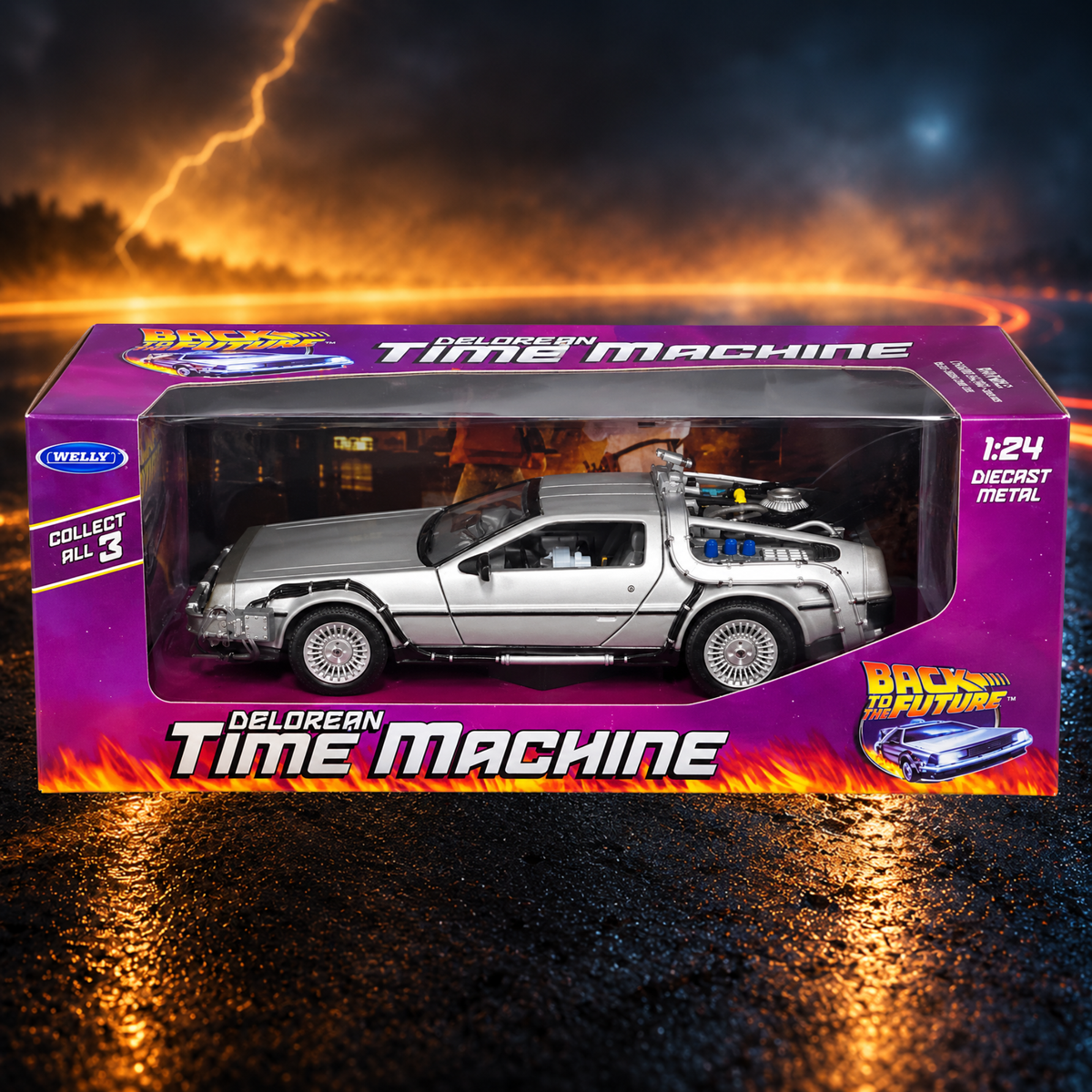 Autographed 88MPH DeLorean (Christopher Lloyd)