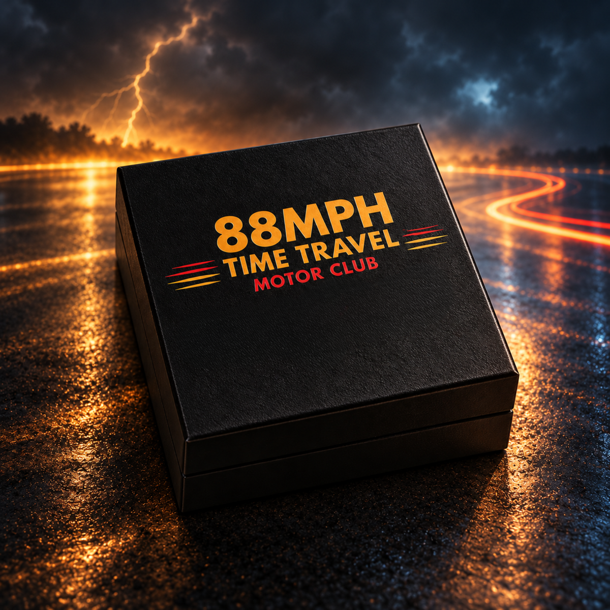88MPH DeLorean Key Necklace